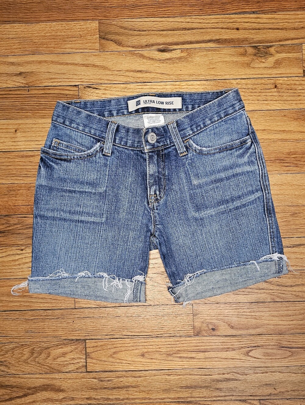 Gap Y2K Low Rise Jean Shorts